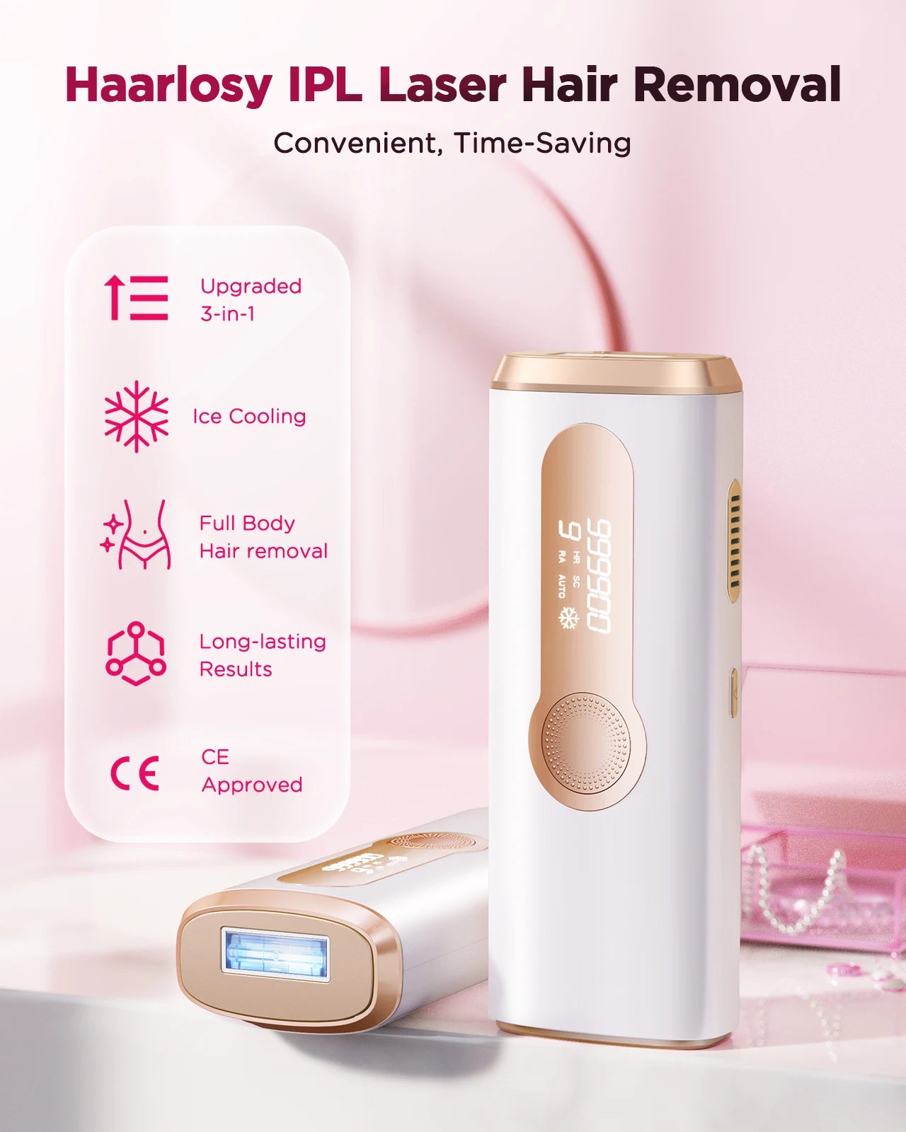 Vellio Tech™ Luxe IPL Laser Hair Remover